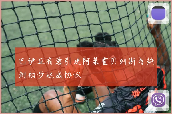 巴伊亚有意引进阿莱霍贝利斯与热刺初步达成协议